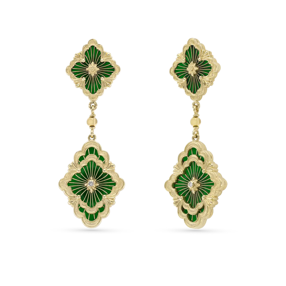 Orecchini Pendenti Opera Tulle Enamel