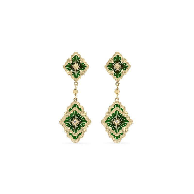 Orecchini Pendenti Opera Tulle Enamel
