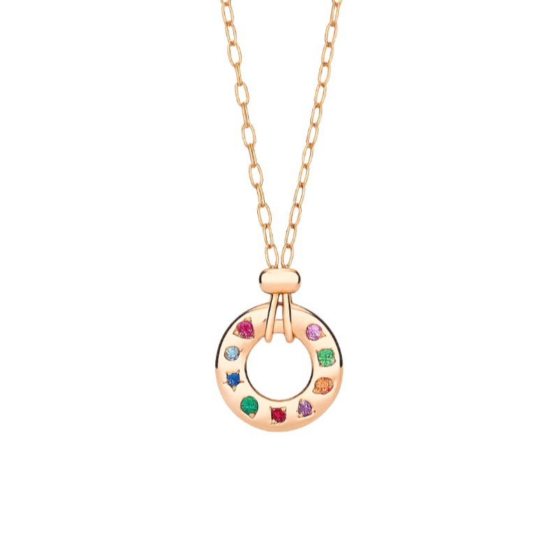 Collana Con Pendente Reversibile Iconica