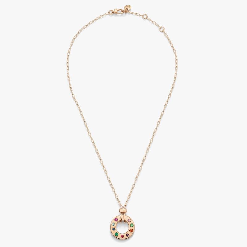 Collana Con Pendente Reversibile Iconica