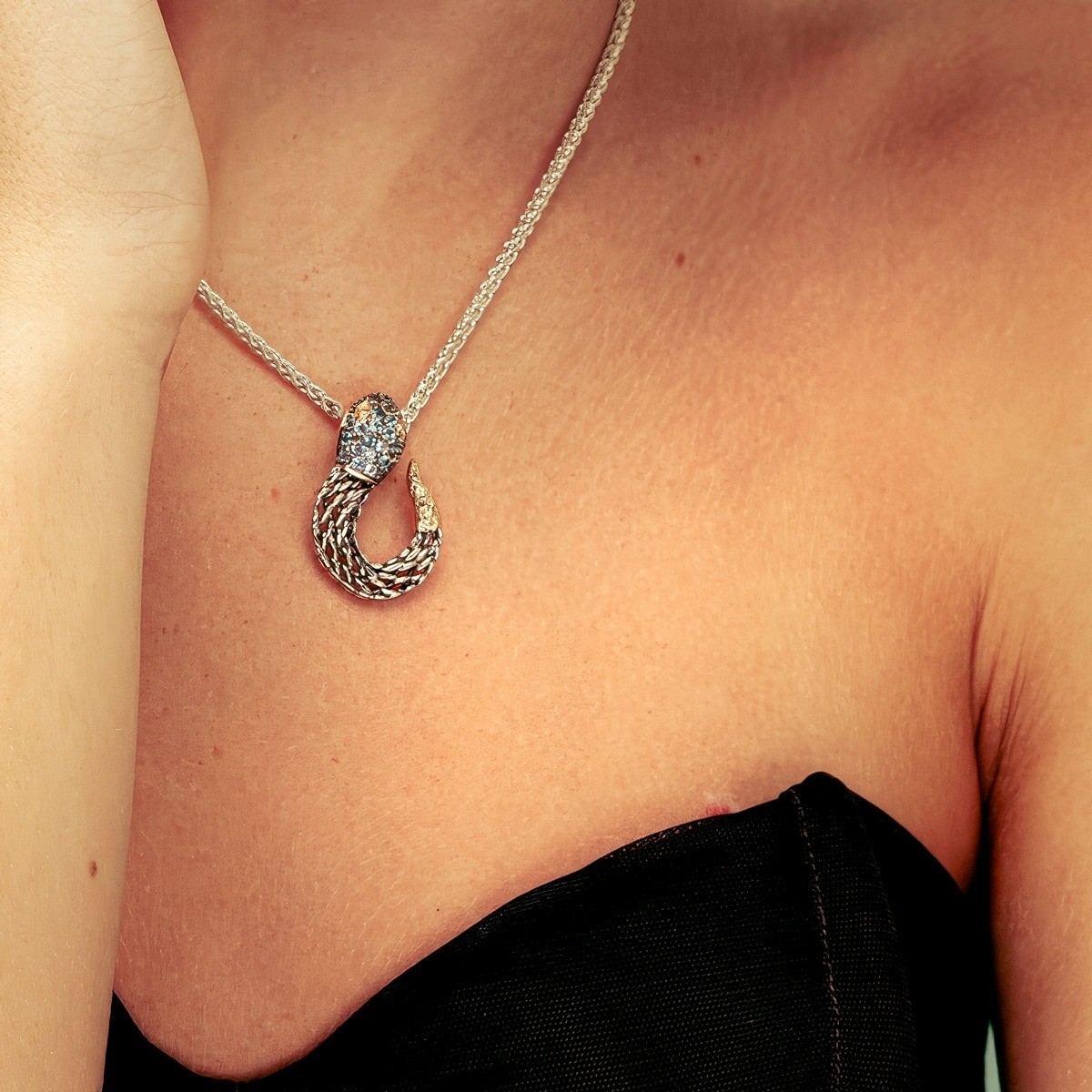 Collana Medievale Serpenti Cerchietti
