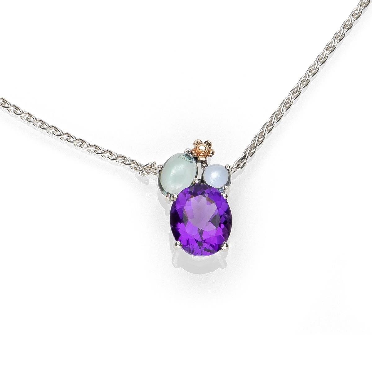 Collana Positano Pietra Ovale