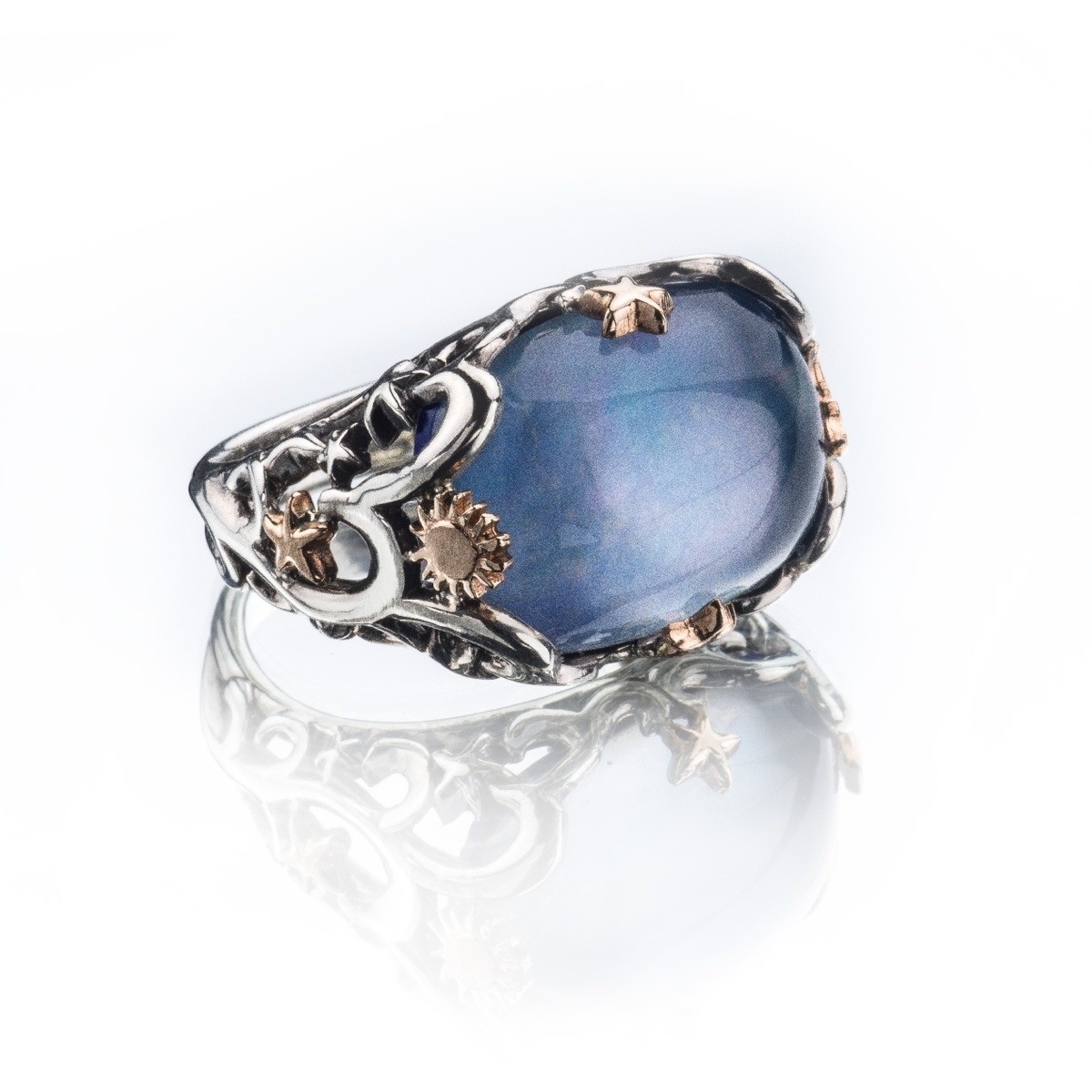 Anello Cuscino Polvere di Stelle