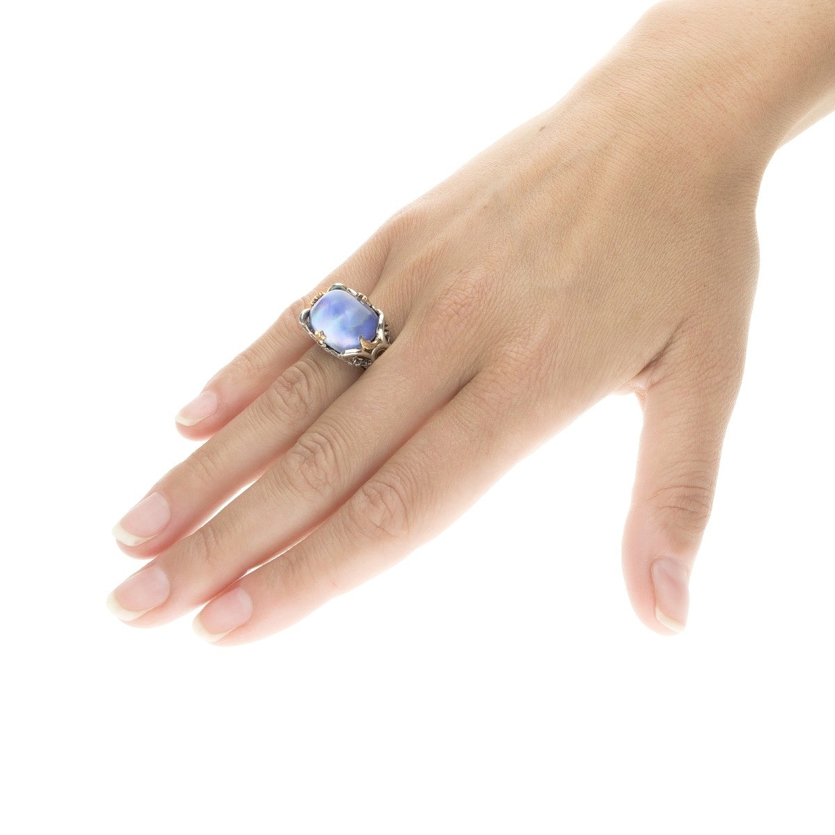 Anello Cuscino Polvere di Stelle