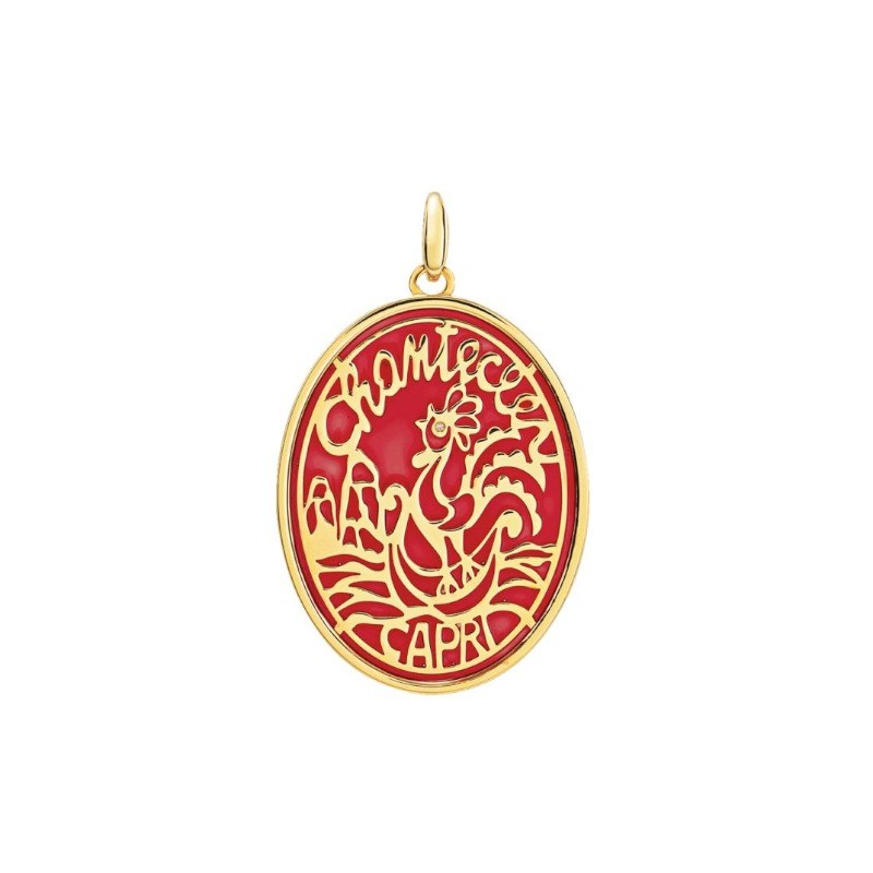 Ciondolo Logo Chantecler Oro