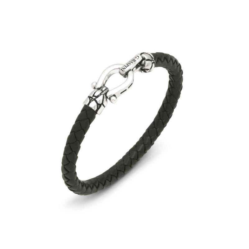 Bracciale cuoio croco