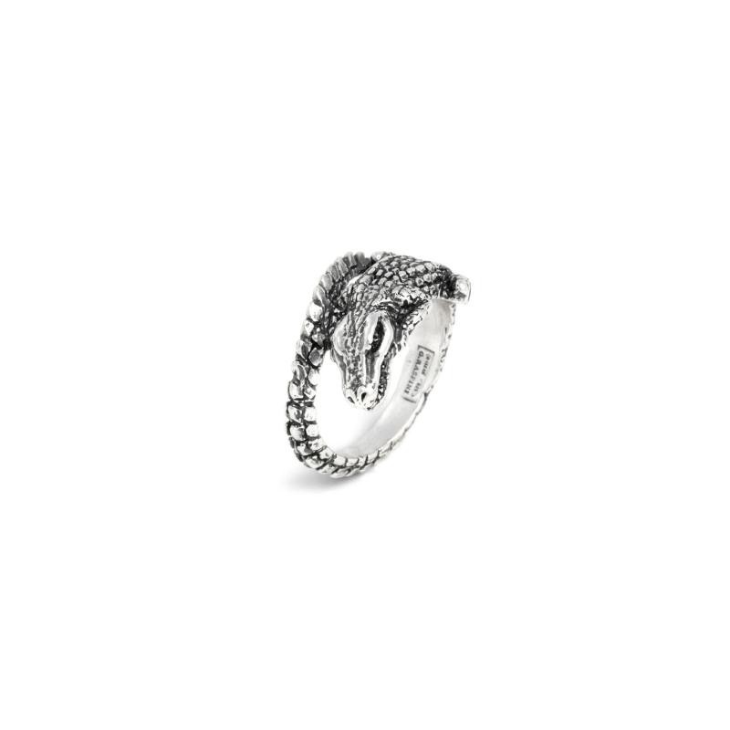 Anello da mignolo Coccodrillo