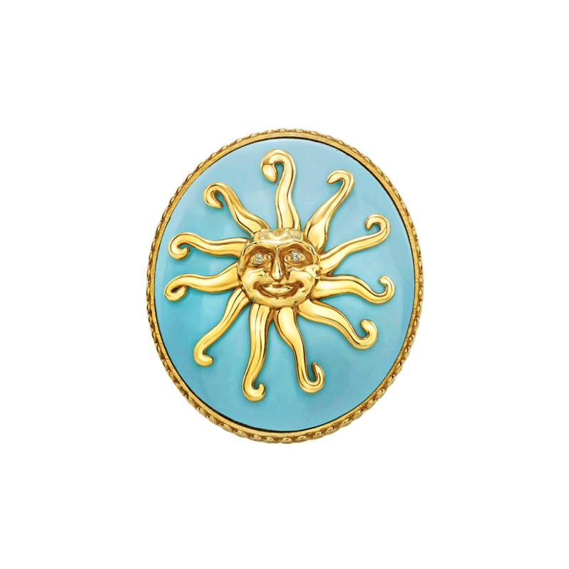 Anello Et Voilà Tu sei un'isola Argento