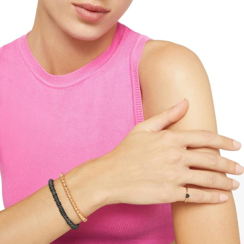 Bracciale Rondelle Oro Rosa