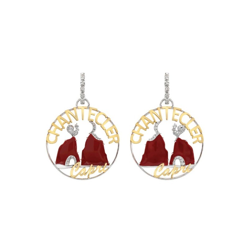Orecchini Logo Chantecler