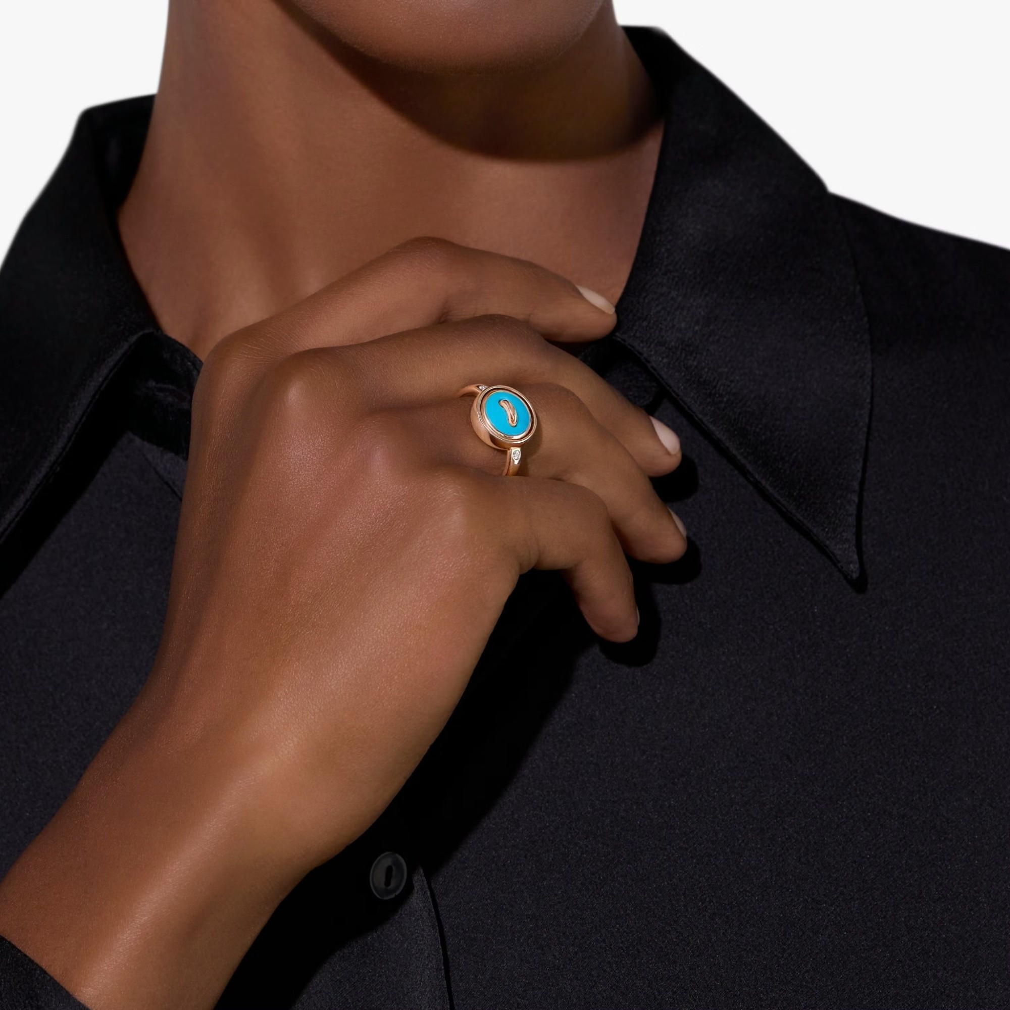Anello Reversibile Pom Pom Dot