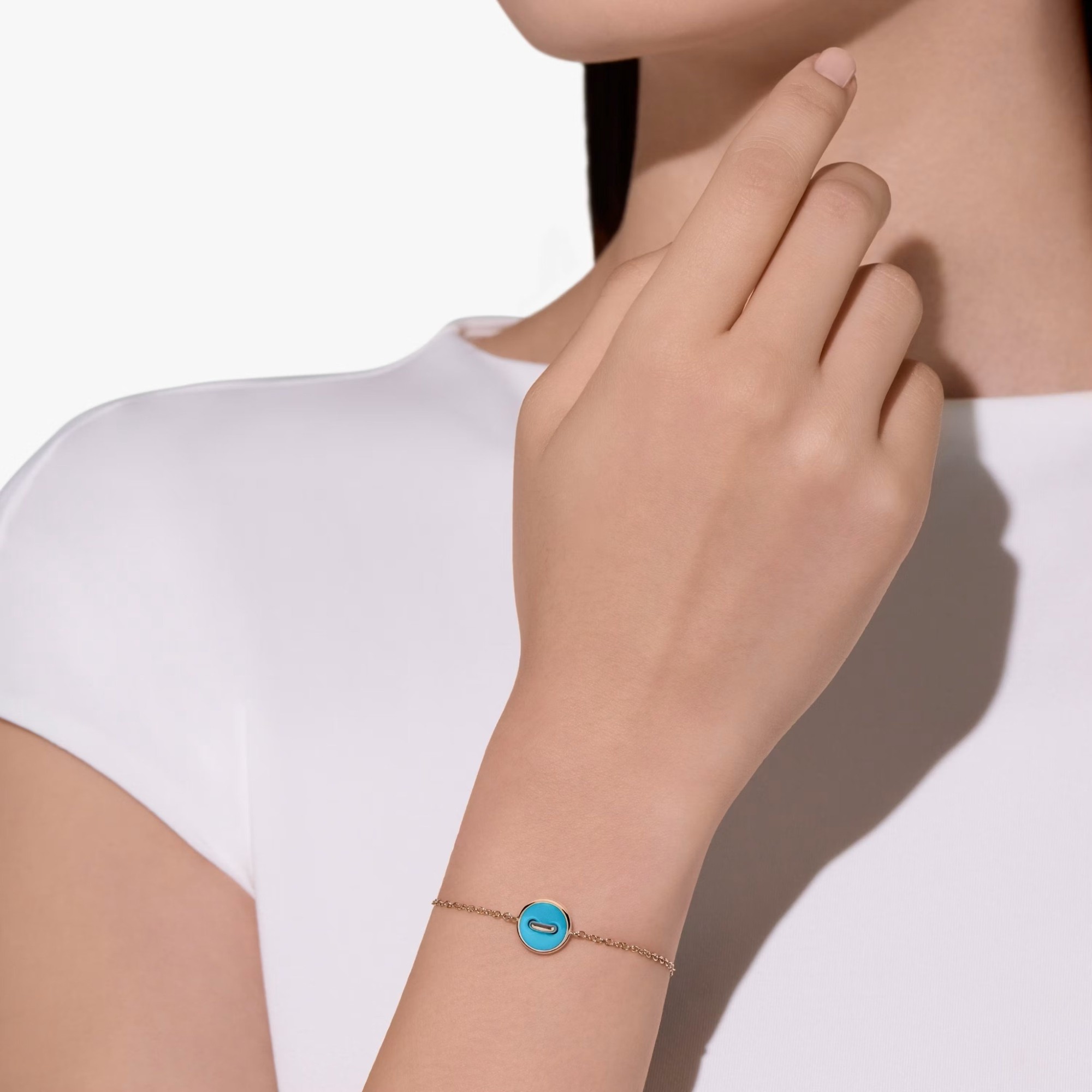 Bracciale Reversibile Pom Pom Dot