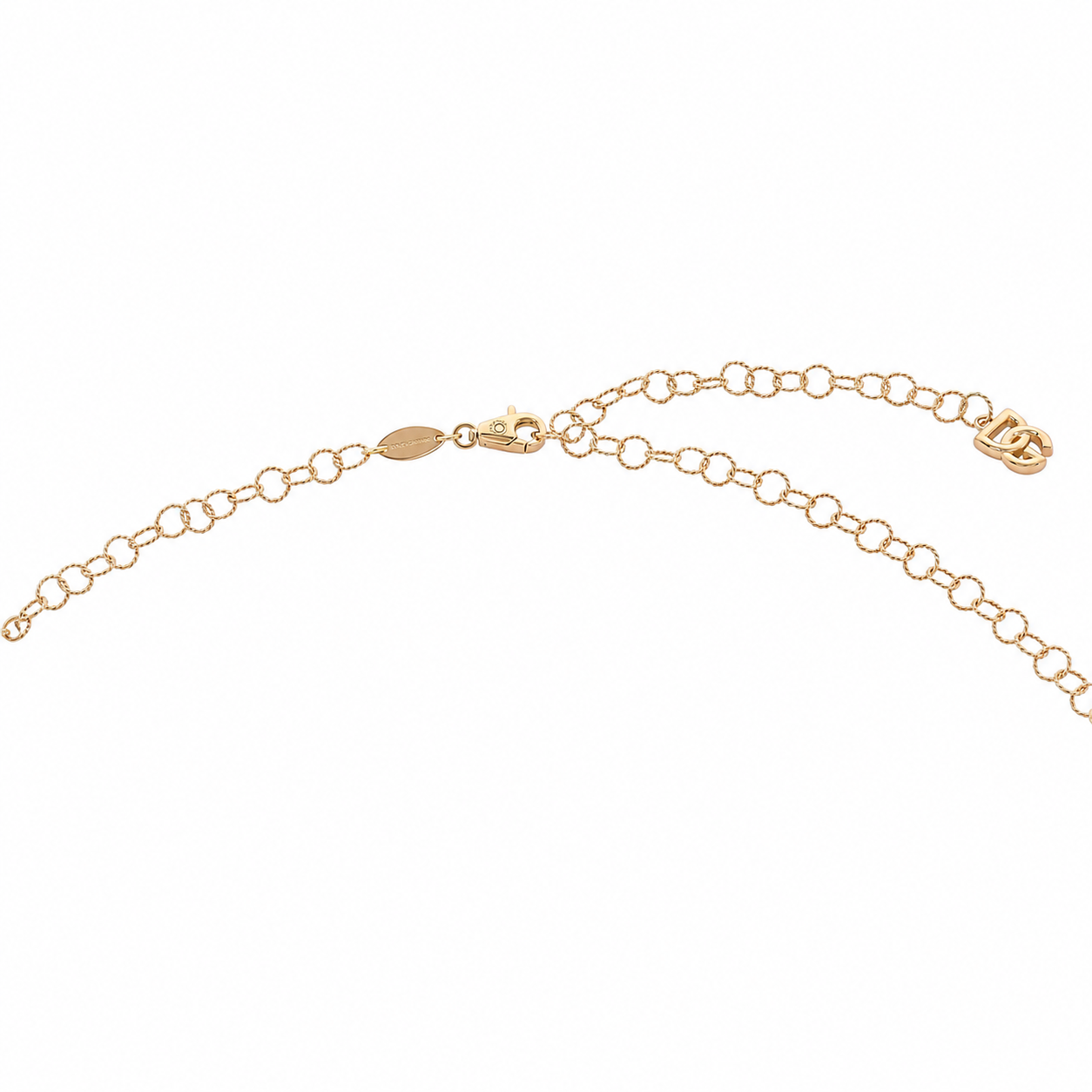 Collana a Catena Letteringfilo Ritorto