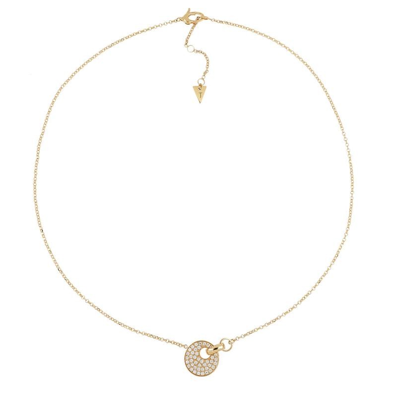 Collana Giove Oro Giallo e Pavé di Diamanti