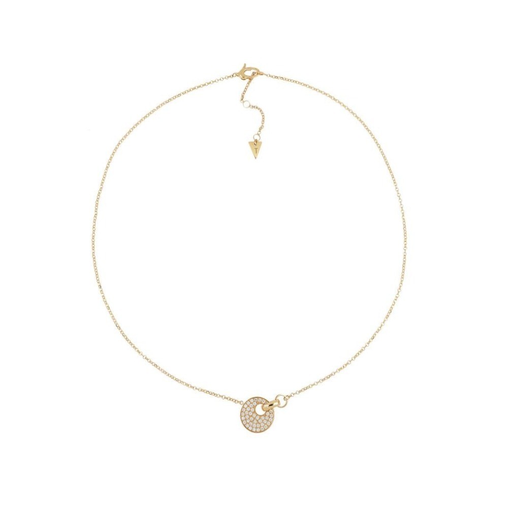 Collana Giove Oro Giallo e Pavé di Diamanti