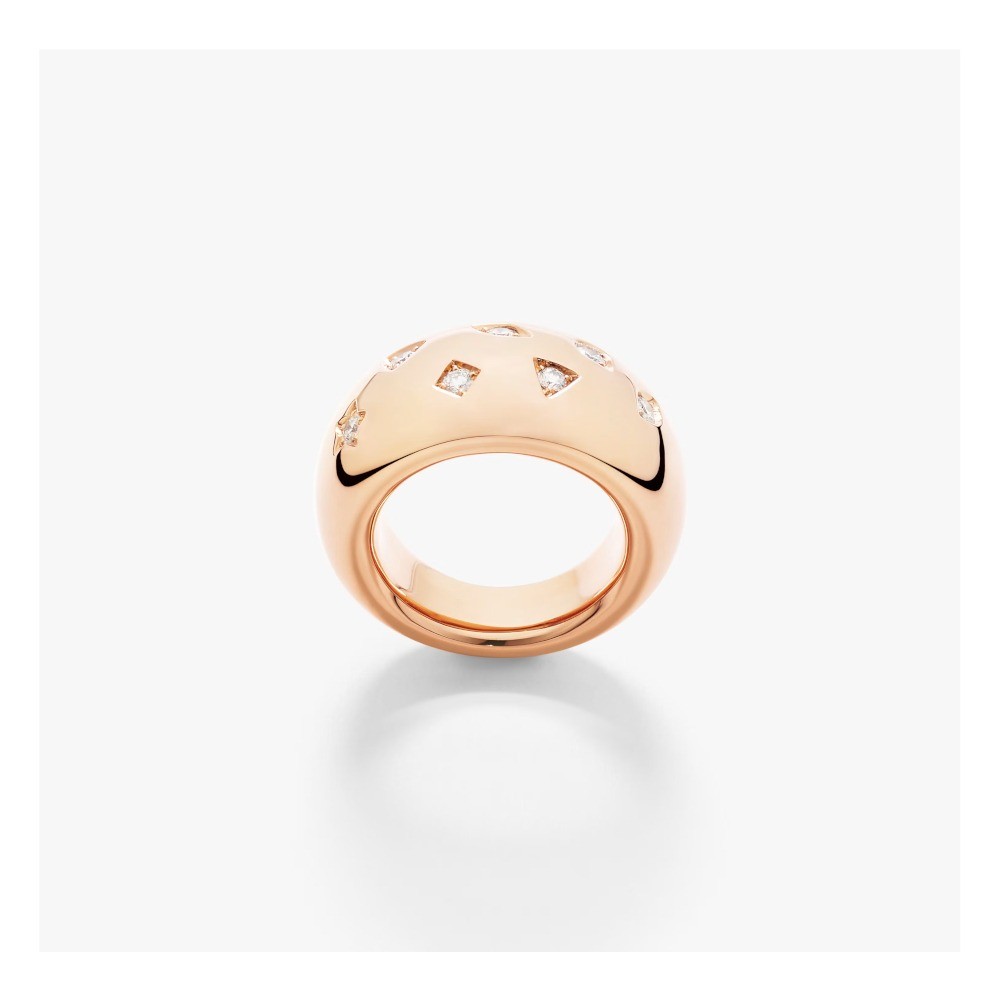 Anello Iconica in Oro Rosa