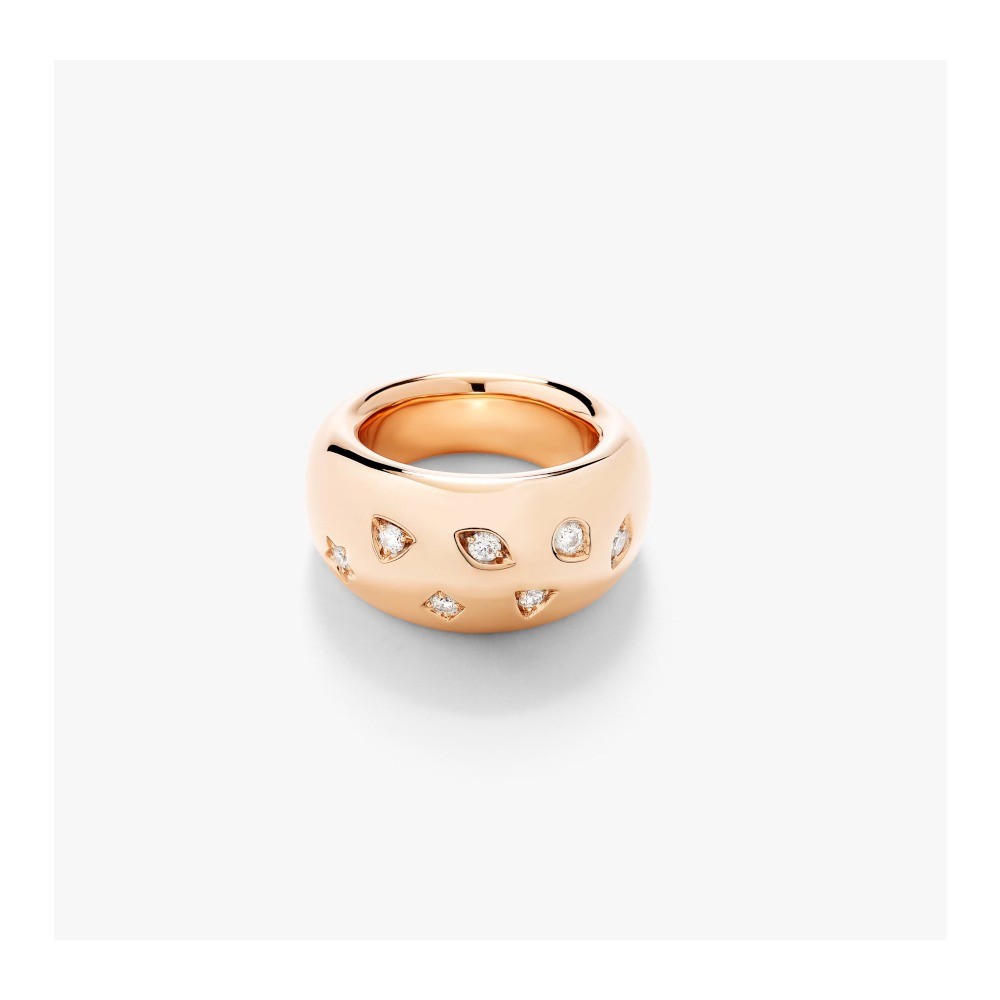 Anello Iconica in Oro Rosa