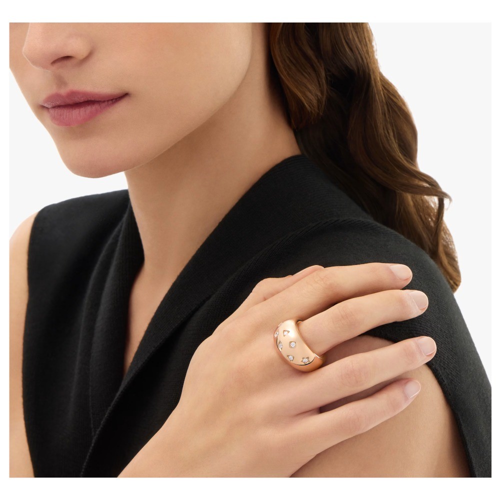 Anello Iconica in Oro Rosa