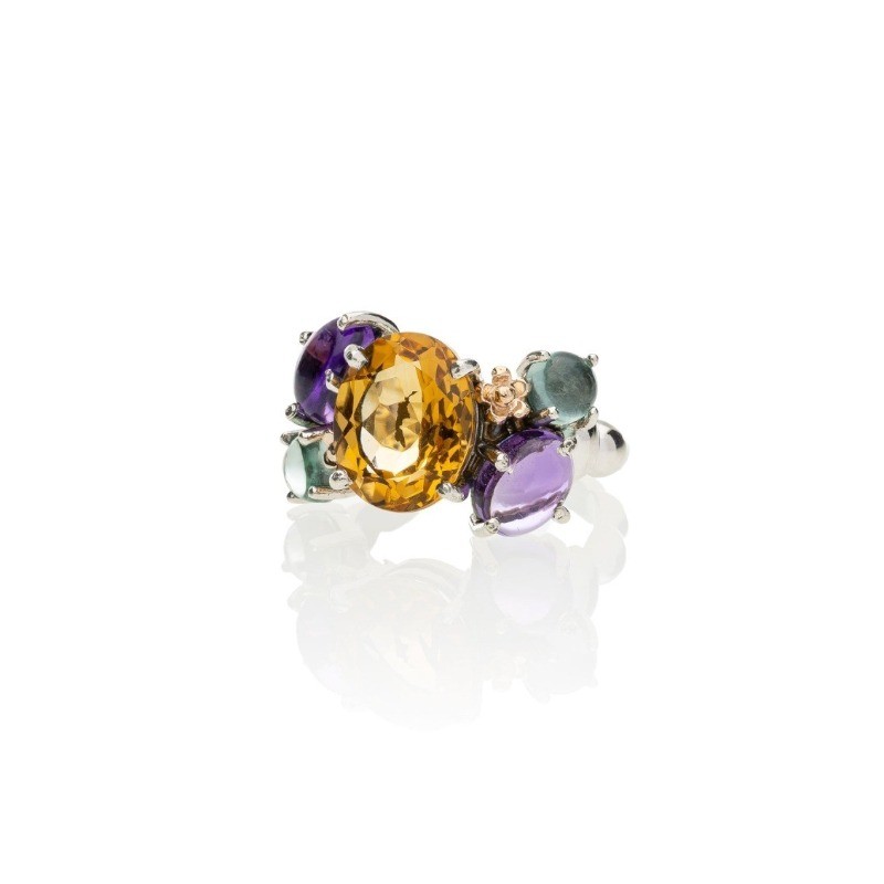Anello Positano Pietra Ovale