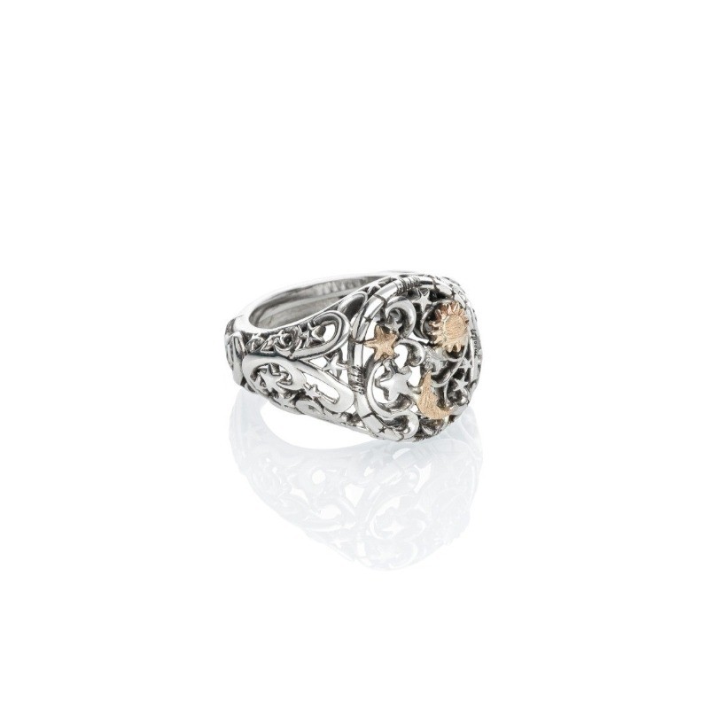 Anello Polvere di Stelle fascia sigillo
