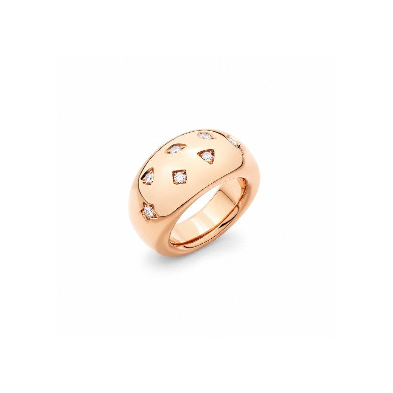 Anello Iconica in Oro Rosa