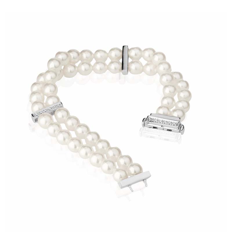 COSCIA | AKOYA | Bracciale in oro bianco con perle e diamanti | 7499.jpg